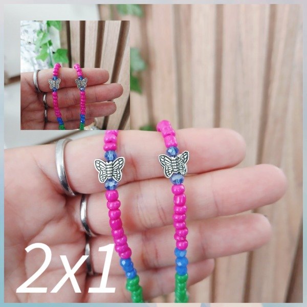 Producto - 2x1 en pulseras mariposas