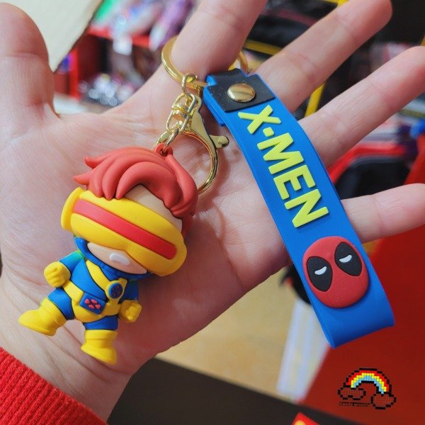Producto - LLAVERO DE GOMA CICLOPE XMEN