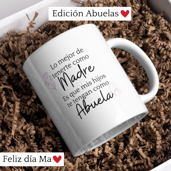 Producto - Frases Abuela - Lo mejor es que mis hijos te tengan como abuela