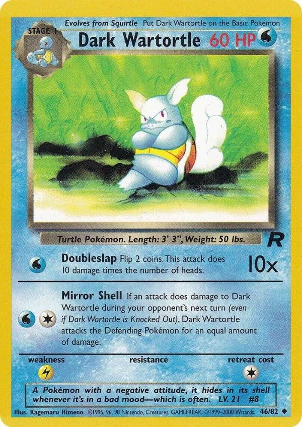 Producto - Dark Wartortle (46/82) [Team Rocket Unlimited]