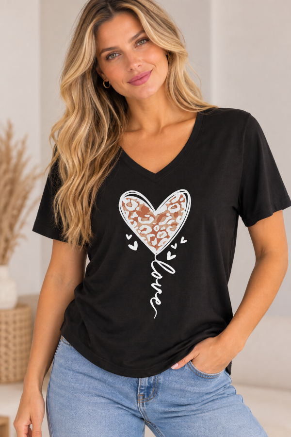 Producto - Remera de Mujer Print Globo de Algodón Estampada - KRONE - 0