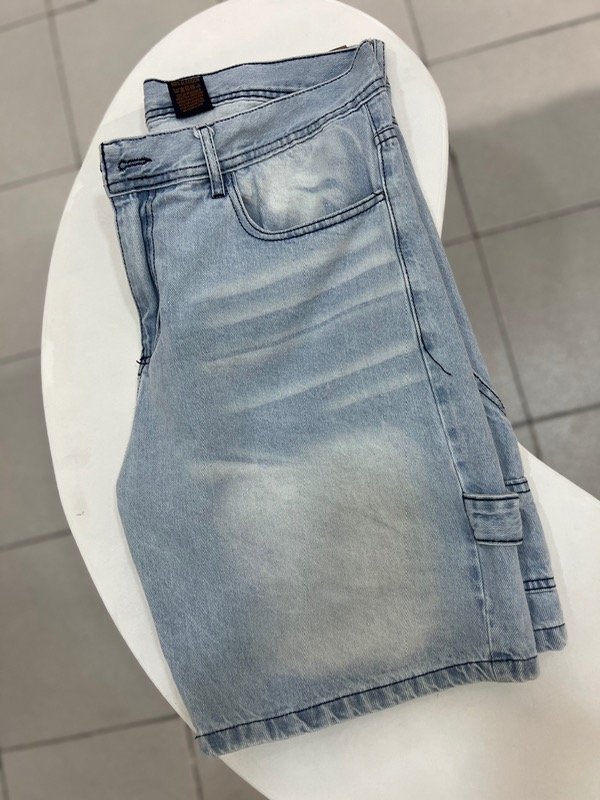 Producto - Bermuda celeste carpintero
