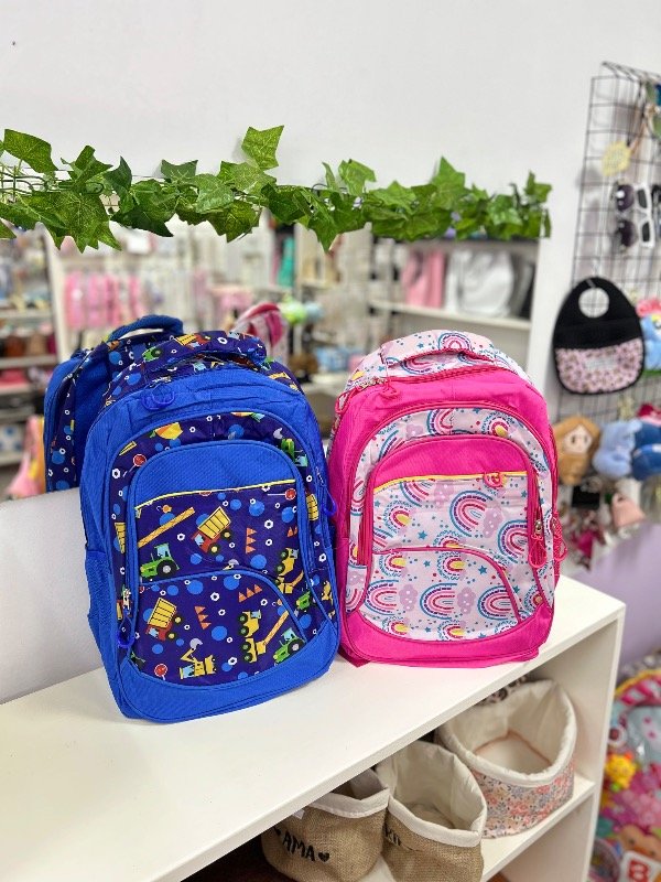 Producto - Mochila grande estampada 4 bolsillos - 0
