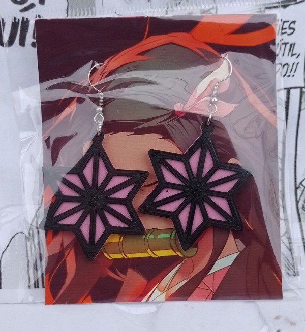 Producto - Aros 3D Nezuko