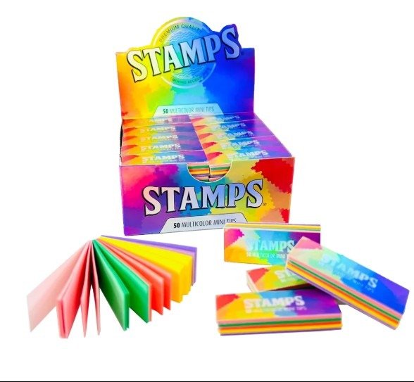 Producto - FILTRO MINI STAMPS MULTICOLOR X 50
