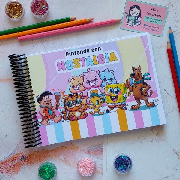 Producto - Cuaderno para pintar- nostalgia