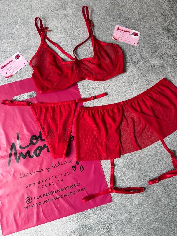 Producto - CONJUNTO KAROL ROJO - 5