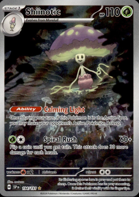 Producto - Shiinotic - 194/191 - Surging Sparks - Holo