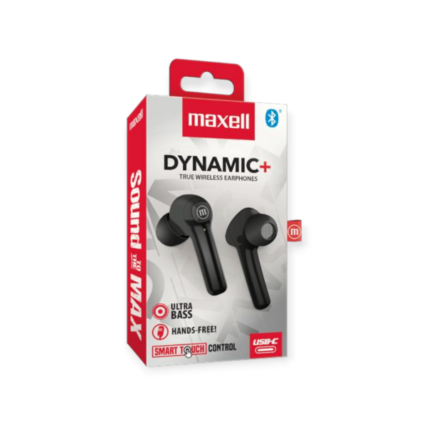 Producto - Auriculares Maxell Dynamic+ True Wireless Earphones