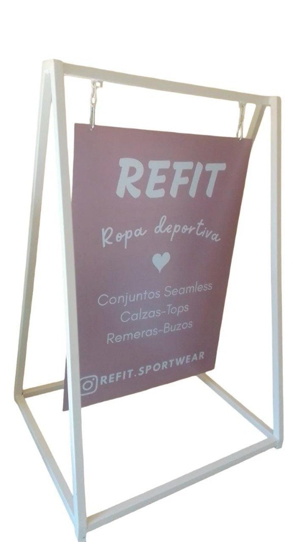 Producto - Cartel Vereda Pizarrón - 95 X 60 cm - GRAFICA GRATIS ambas caras