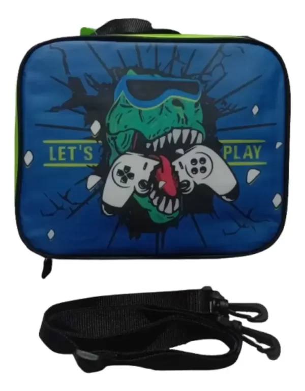 Producto - Skora Lunchera Escolar T-Rex Con Joystick