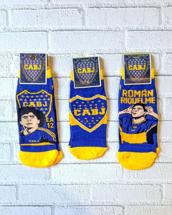 Producto - SOQUETES ADULTO BOCA JUNIORS