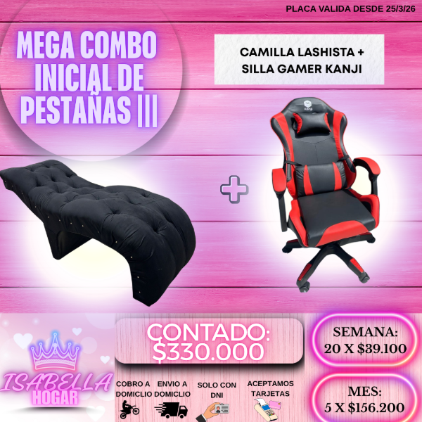 Producto - MEGA COMBO INICIAL DE PESTAÑAS 3
