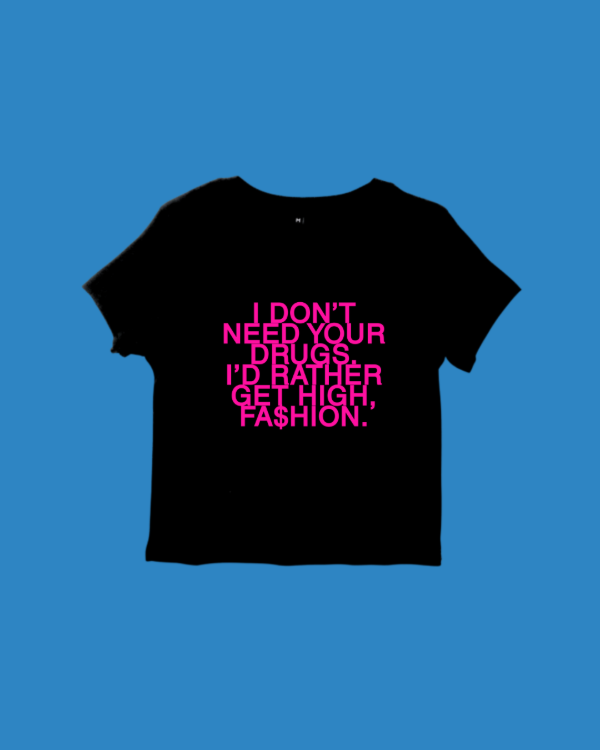Baby Tee High Fashion - Addison Rae