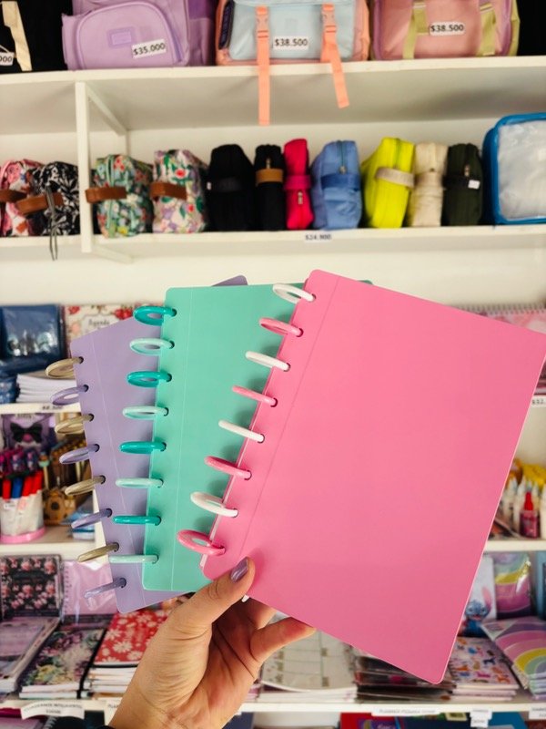 Producto - Cuadernos sistema a disco A5 Tapa Dura