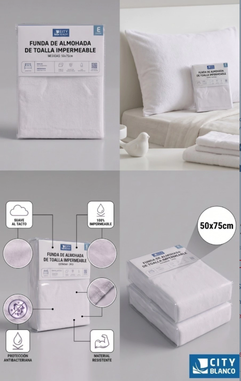 Producto - Funda de almohada de toalla - 1