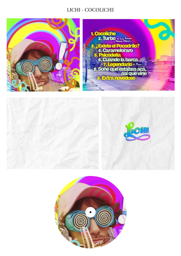 Producto - Lichi "COCOLICHE" CD Custom