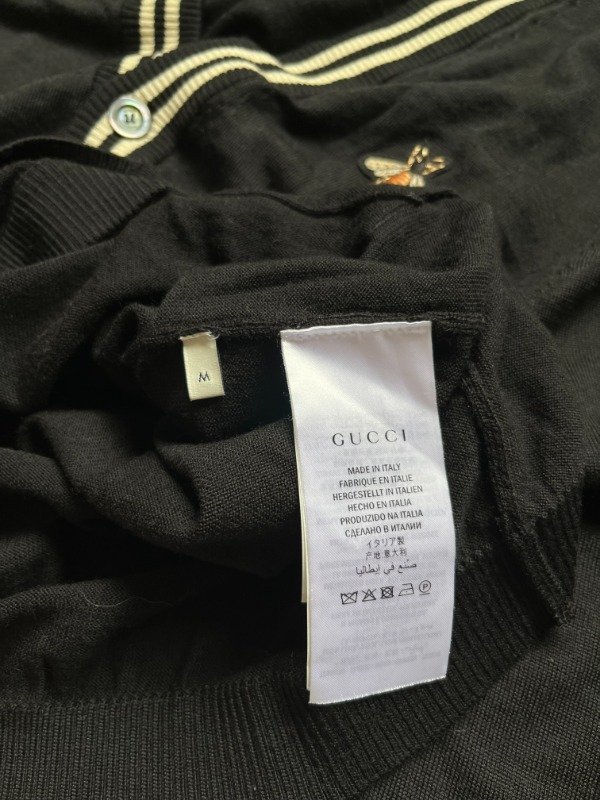Producto - Gucci Bee Embroidery Wool Cardigan - 6