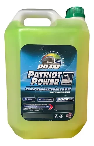 Producto - REFRIGERANTE PATRIOT POWER 5 LTS