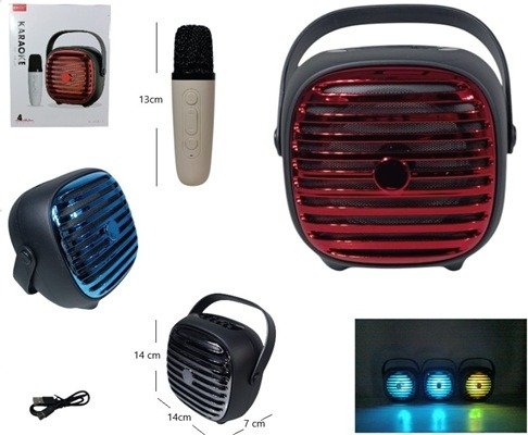 Producto - Parlante Bluetooth 4" (con micrófono inalámbrico)