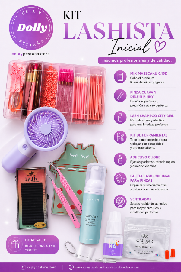 Producto - KIT LASHISTA INICIAL
