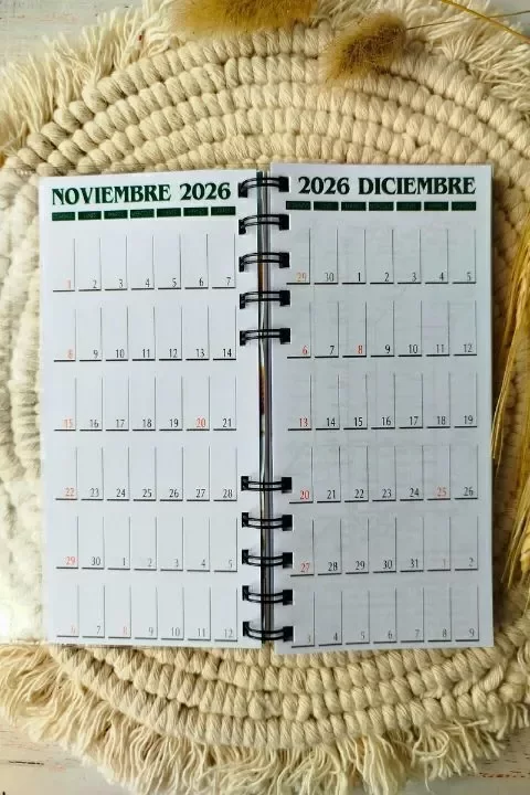 Producto - Agenda chica un día a la vez 2026