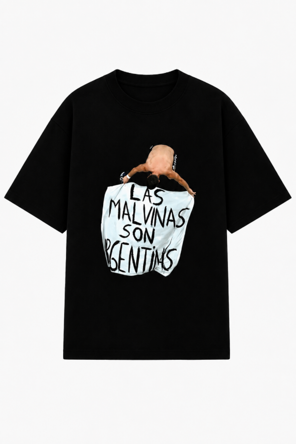 Producto - Remera Over Personalizada Malvinas