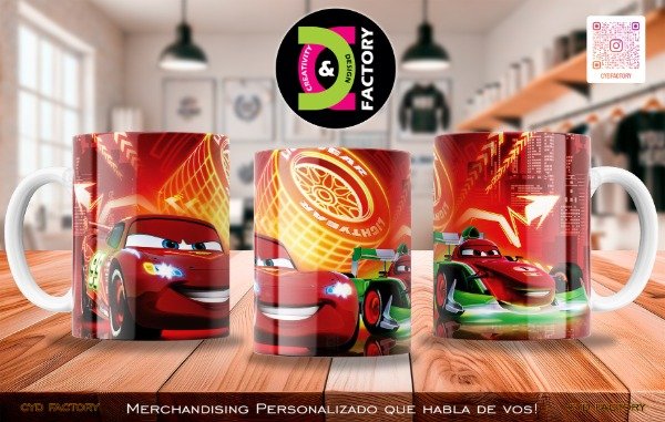 Producto - Taza Cars - TZ-RT-BL-11OZ-502-MV-ANM-CARS