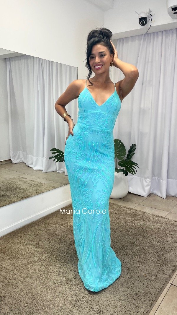 Producto - VESTIDO CRISTAL AQUA