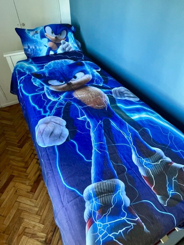 Producto - Sábana infantil Sonic