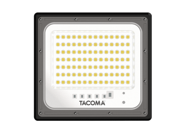 Producto - PROYECTOR SOLAR ABS 50W CON PANEL MONO BLACK AUTONOMIA 8 A 12 HS TACOMA