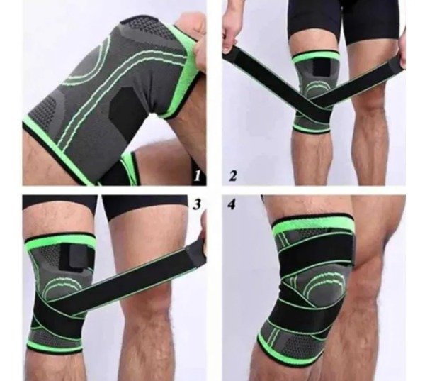 Producto - Rodillera Elástica Ortopédica Deportiva Compresión 2 Velcros