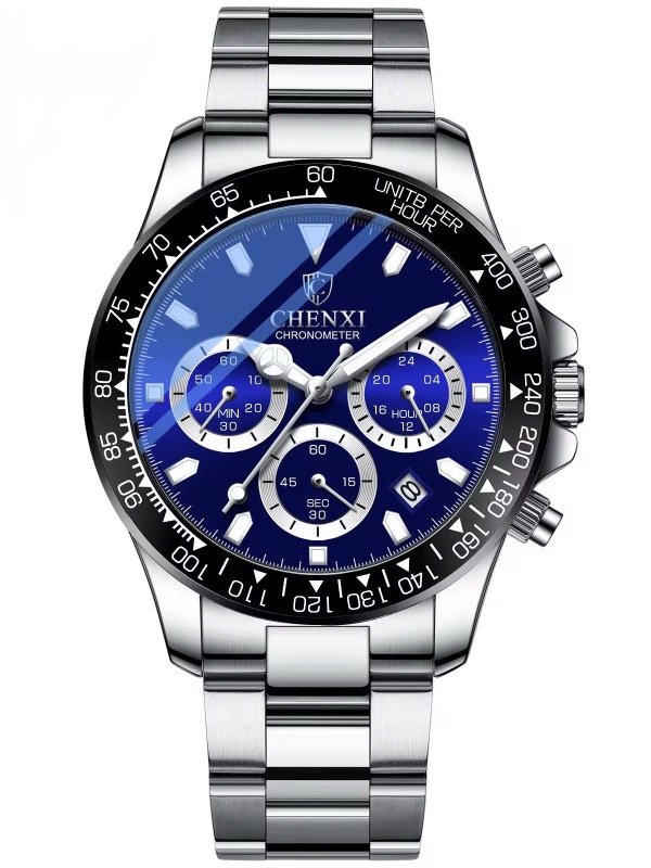 Producto - CHENXI DAYTONA PLATA AZUL