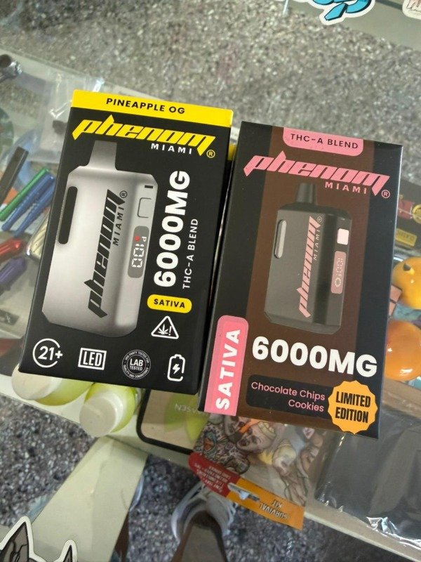 Producto - PHENOM MIAMI VAPE 6G - SABOR POTENTE Y AROMATICO