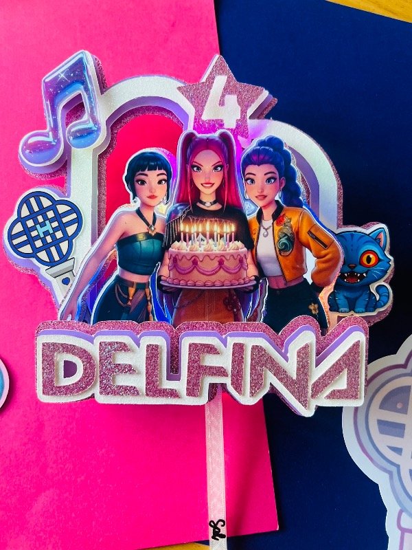 Producto - TOPPER 3D CON LUCES!!!