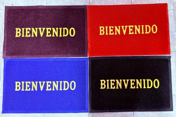 Producto - ALFOMBRA FELPUDO BIENVENIDOS GOMA
