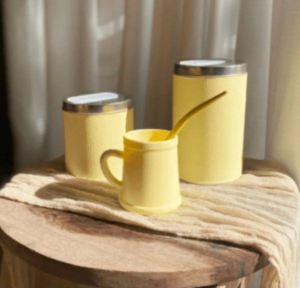 Producto - Set de mate completo Amarillo