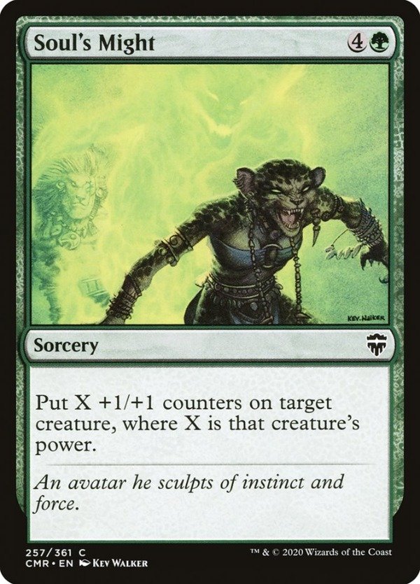 Producto - Soul's Might  Commander Legends
