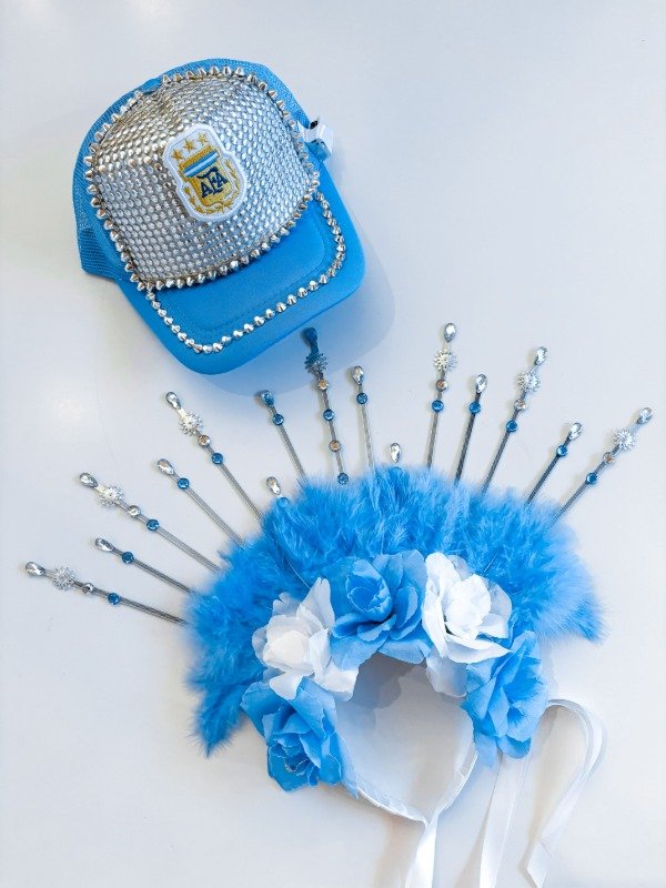 Producto - Conjunto Novios Argentina (Gorra-Berlín)