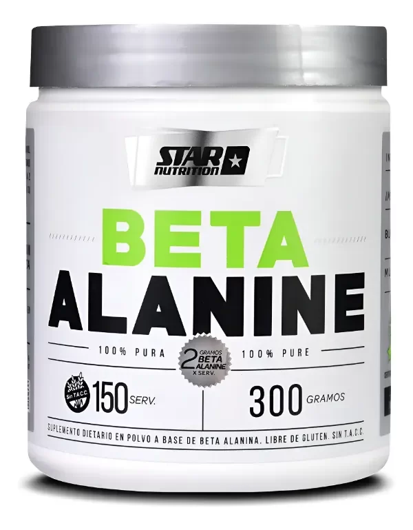 Producto - Beta Alanina Star Nutrition 300g Resistencia Muscular y Rendimiento Deportivo