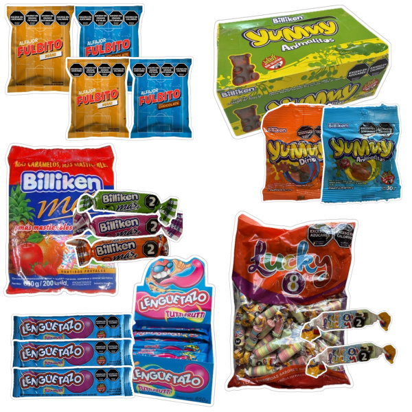 Producto - Combo de golosinas con Yummy