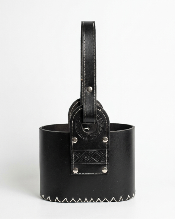 Producto - Media Canasta Matera de Cuero