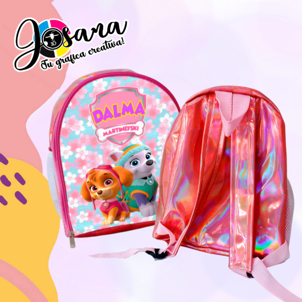 Producto - Mochila HOLOGRAFICA Rose Gold