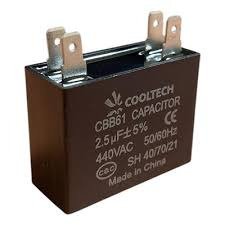 Producto - Condensador 2,5uf 450v Con Terminales Para Ventilador
