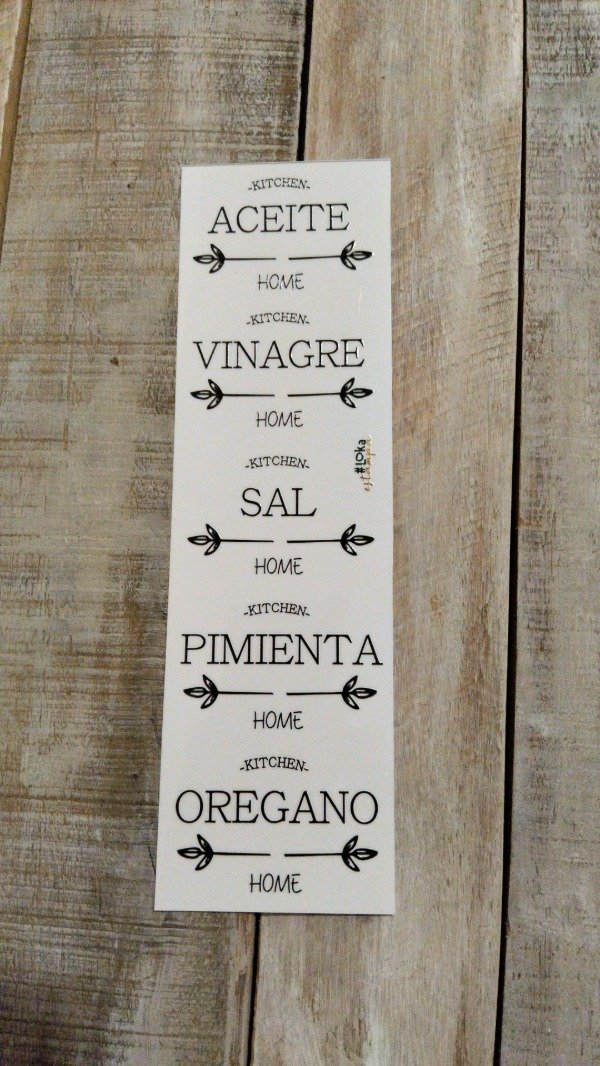 Producto - UV Tiras 8x28cm Etiquetas #3