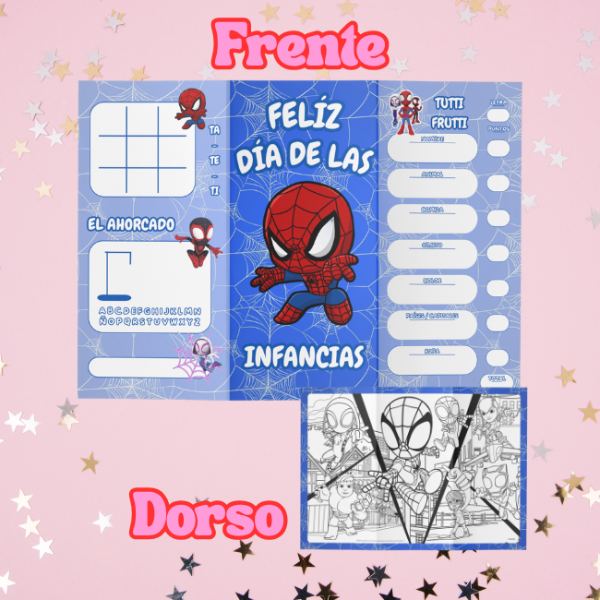 Producto - Triptico spiderman