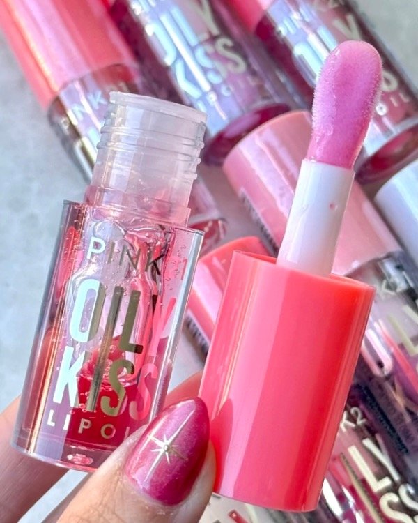 Producto - Gloss transparente Oily kiss Pink 21