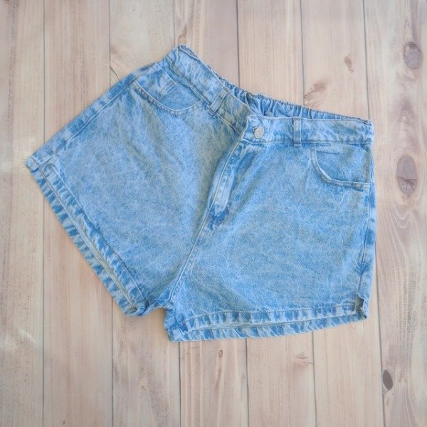 Producto - 566 - SHORT JEAN CELESTE ABERTURA