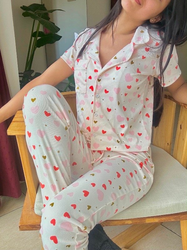 Producto - Pijama Nelly pantalón y mangas cortas - 3