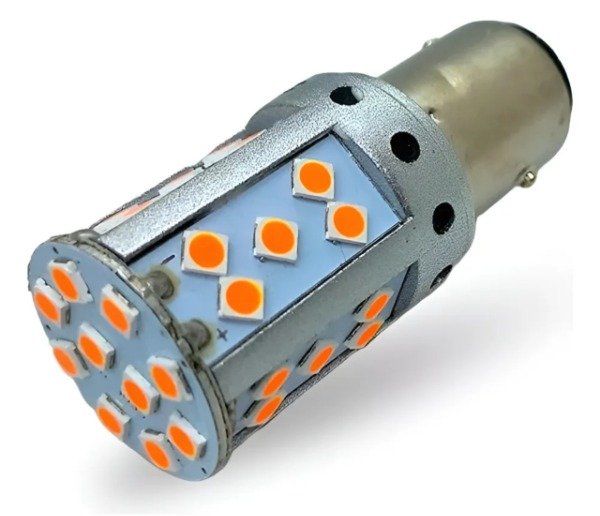 Producto - LED 2 POLOS PREMIUM ÁMBAR CANBUS 12V